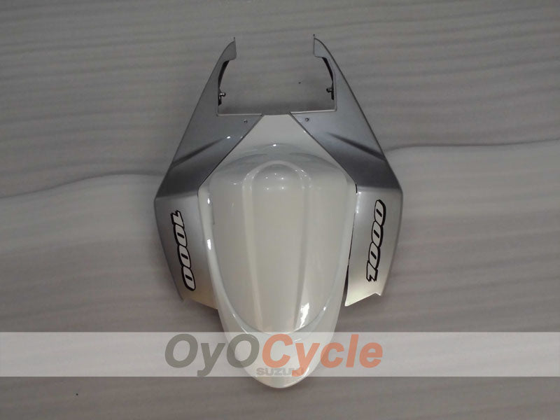 Carenado de inyección para GSX R1000 05-06 - Blanco, Plata - Estilo de fábrica #OYO87905510