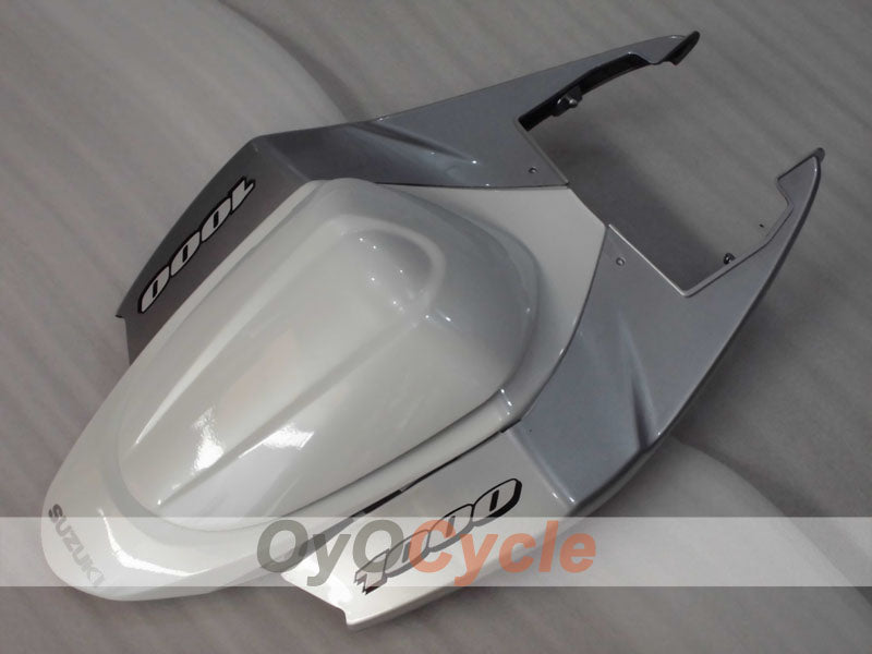Carenado de inyección para GSX R1000 05-06 - Blanco, Plata - Estilo de fábrica #OYO87905510