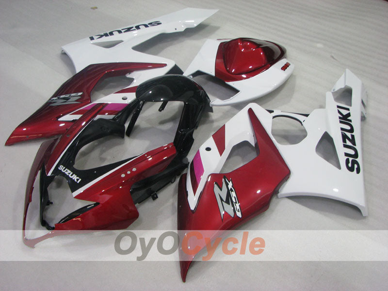 Kit de carenado por inyección para GSX R1000 05-06 - Rojo, Blanco - Estilo de fábrica #OYO87905512 Imagen principal del producto