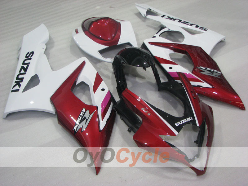 Kit de carenado por inyección para GSX R1000 05-06 - Rojo, Blanco - Estilo de fábrica #OYO87905512 Imagen secundaria del producto