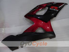 Kit de carenado por inyección para GSX R1000 05-06 - Rojo, Negro - Estilo de fábrica #OYO87905516