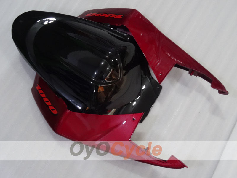 Kit de carenado por inyección para GSX R1000 05-06 - Rojo, Negro - Estilo de fábrica #OYO87905516