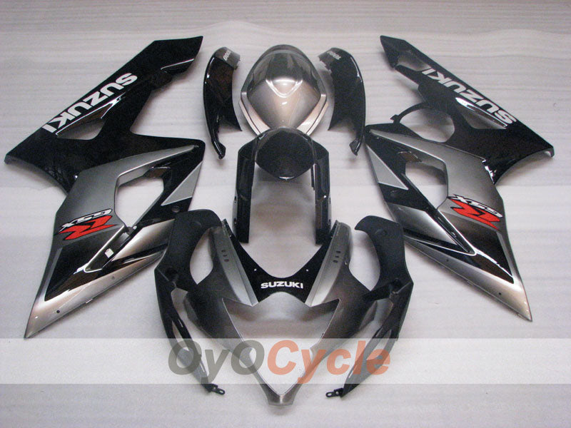Kit de carenado por inyección para GSX R1000 05-06 - Negro, Plata - Estilo de fábrica #OYO87905517 Imagen secundaria del producto
