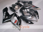 Kit de carenado por inyección para GSX R1000 05-06 - Negro, Plata - Estilo de fábrica #OYO87905517