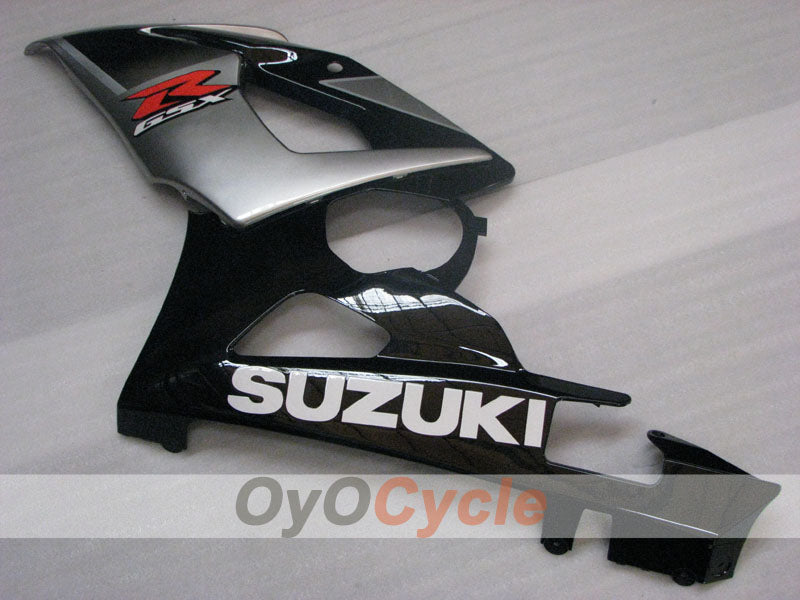 Kit de carenado por inyección para GSX R1000 05-06 - Negro, Plata - Estilo de fábrica #OYO87905517