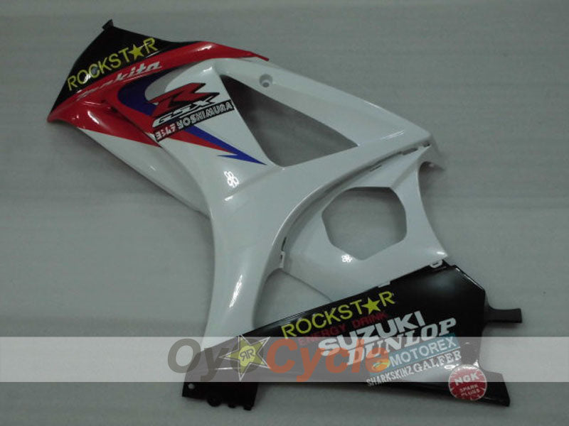 Carenado de inyección para GSX R1000 07-08 - Azul, Blanco - Rockstar #OYO87905520