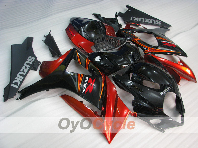 Kit de carenado por inyección para GSX R1000 07-08 - Rojo, Negro - Estilo de fábrica #OYO87905521 Imagen principal del producto