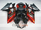 Kit de carenado por inyección para GSX R1000 07-08 - Rojo, Negro - Estilo de fábrica #OYO87905521