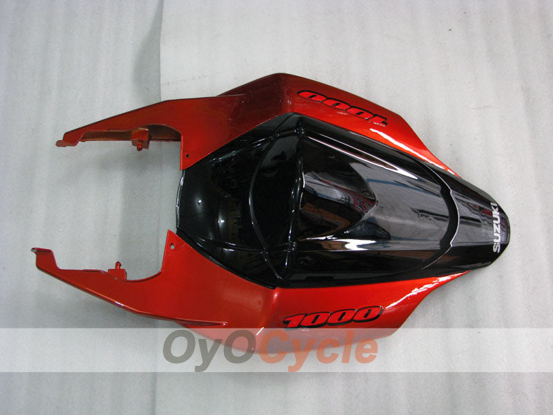 Kit de carenado por inyección para GSX R1000 07-08 - Rojo, Negro - Estilo de fábrica #OYO87905521