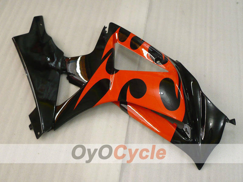 Kit de carenado por inyección para GSX R1000 07-08 - Naranja, Negro - Personalizar #OYO87905523