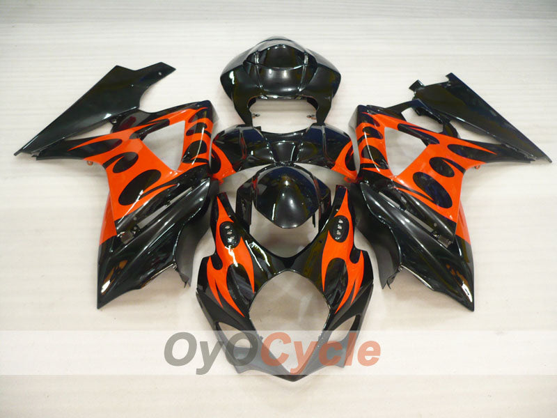 Kit de carenado por inyección para GSX R1000 07-08 - Naranja, Negro - Personalizar #OYO87905523 Imagen secundaria del producto