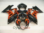 Kit de carenado por inyección para GSX R1000 07-08 - Naranja, Negro - Personalizar #OYO87905523