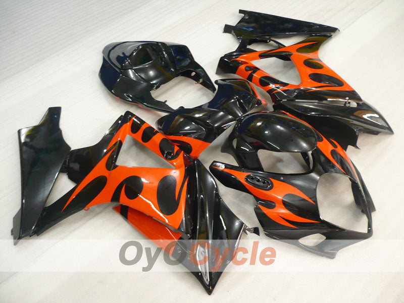 Kit de carenado por inyección para GSX R1000 07-08 - Naranja, Negro - Personalizar #OYO87905523 Imagen principal del producto