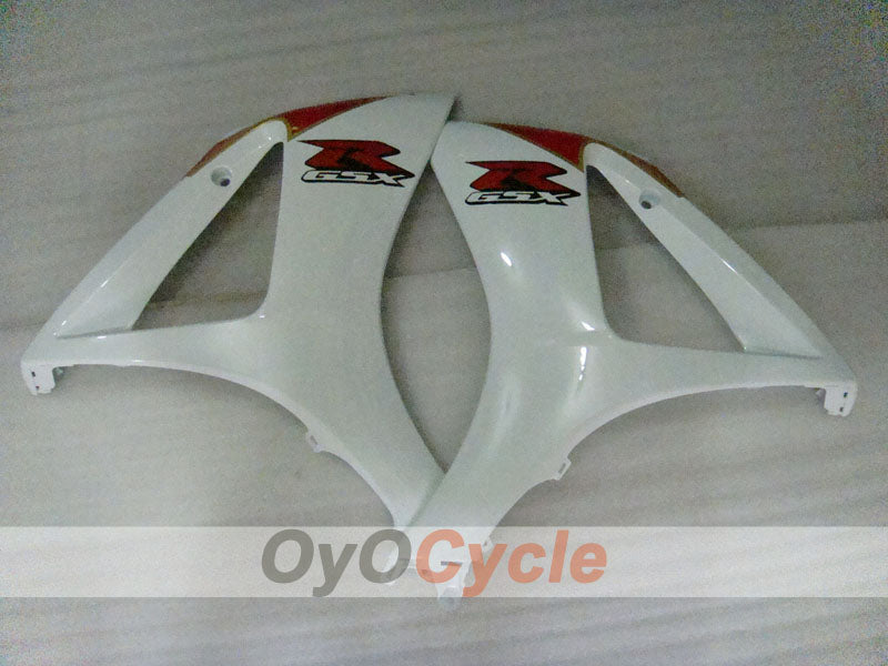 Carenado de inyección para GSX R1000 07-08 - Rojo, Blanco, Negro - Estilo de fábrica #OYO87905524