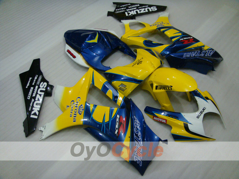 Kit de carenado por inyección para GSX R1000 07-08 - Rojo, Azul - Corona #OYO87905525 Imagen principal del producto
