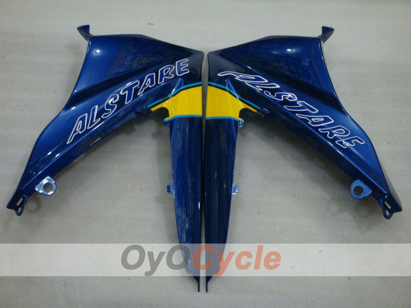 Kit de carenado por inyección para GSX R1000 07-08 - Rojo, Azul - Corona #OYO87905525