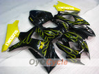 Carenado moldeado por inyección para GSX R1000 07-08 - Amarillo, Negro - Llama #OYO87905527