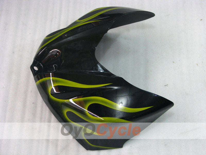 Carenado moldeado por inyección para GSX R1000 07-08 - Amarillo, Negro - Llama #OYO87905527