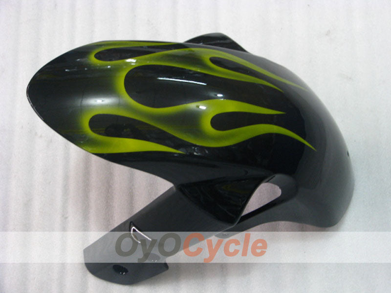 Carenado moldeado por inyección para GSX R1000 07-08 - Amarillo, Negro - Llama #OYO87905527