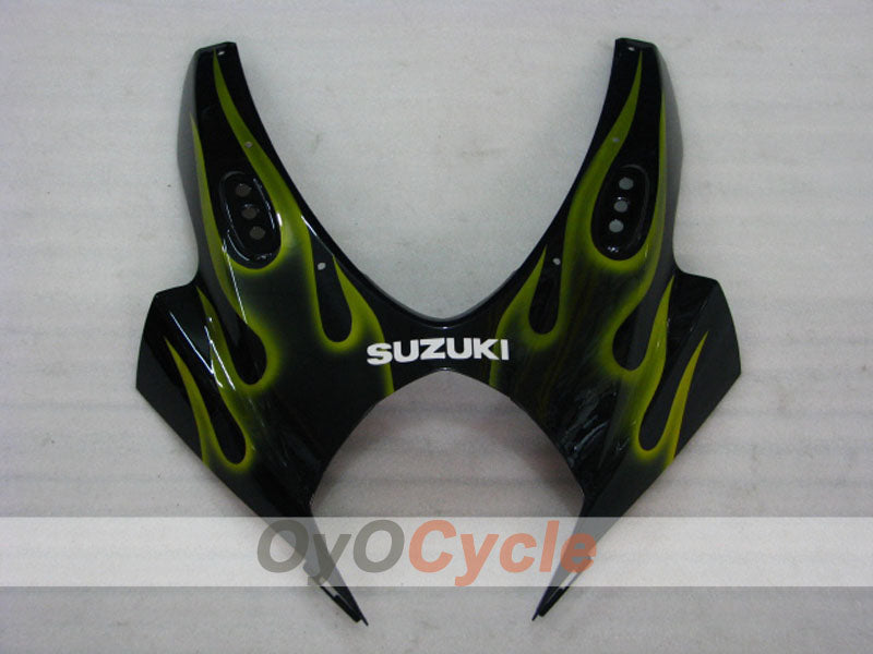 Carenado moldeado por inyección para GSX R1000 07-08 - Amarillo, Negro - Llama #OYO87905527