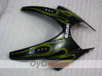 Carenado moldeado por inyección para GSX R1000 07-08 - Amarillo, Negro - Llama #OYO87905527