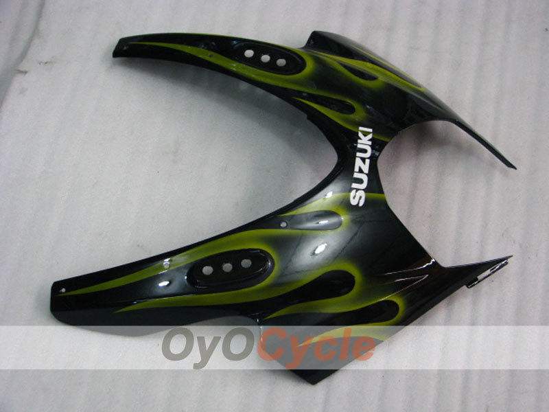 Carenado moldeado por inyección para GSX R1000 07-08 - Amarillo, Negro - Llama #OYO87905527