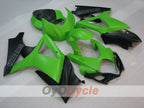 Kit de carenado por inyección para GSX R1000 07-08 - Verde, Negro, Mate - Estilo de fábrica #OYO87905529