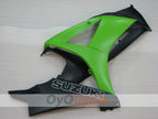 Kit de carenado por inyección para GSX R1000 07-08 - Verde, Negro, Mate - Estilo de fábrica #OYO87905529