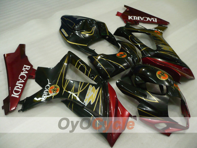 Kit de carenado de inyección para GSX R1000 07-08 - Rojo, Negro - BACARDI #OYO87905531 Imagen principal del producto