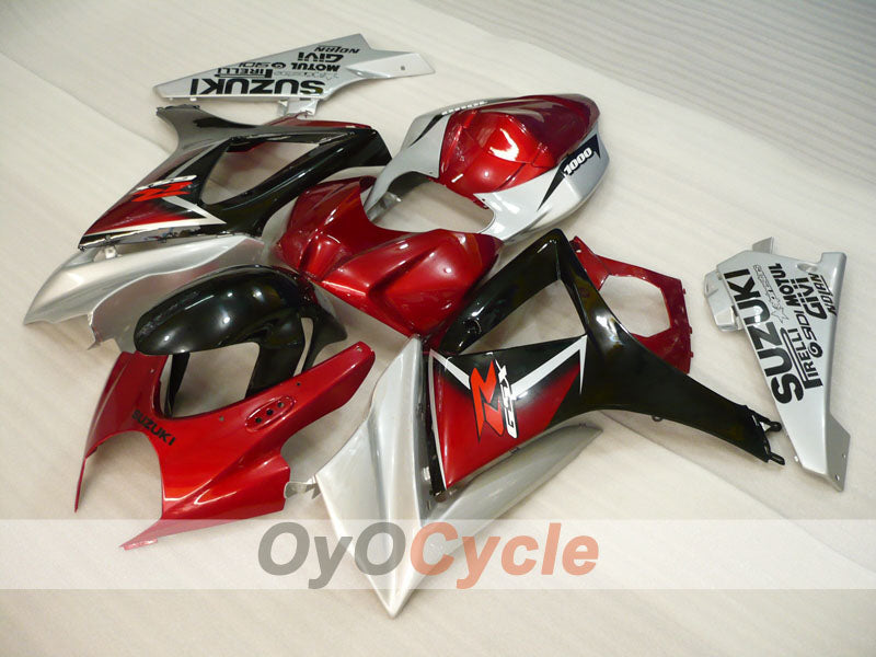 Kit de carenado por inyección para GSX R1000 07-08 - Rojo, Negro, Gris - MOTUL #OYO87905532 Imagen secundaria del producto