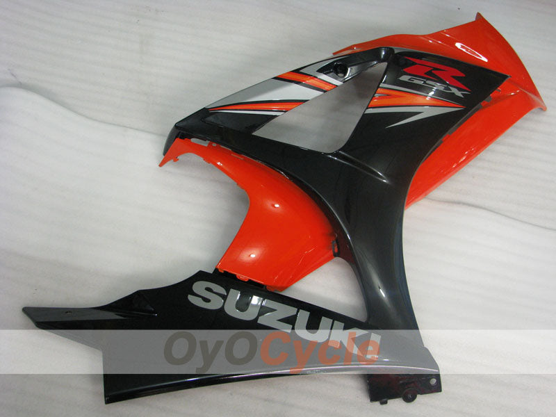 Kit de carenado de inyección para GSX R1000 07-08 - Naranja, Negro - Estilo de fábrica #OYO87905534