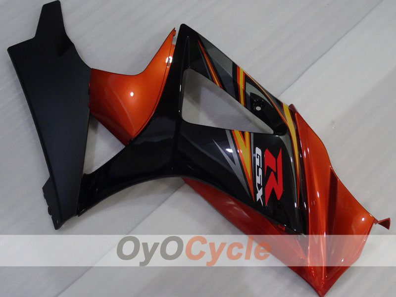 Carenado de inyección para GSX R1000 07-08 - Naranja, Negro - Estilo de fábrica #OYO87905535