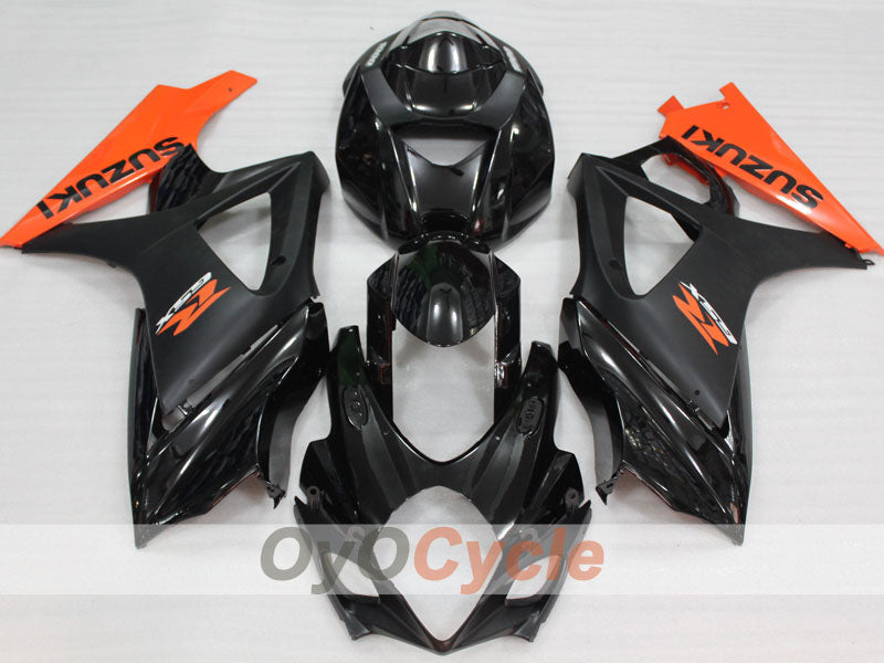 Kit de carenado de inyección para GSX R1000 07-08 - Naranja, Negro, Mate - Estilo de fábrica #OYO87905536 Imagen principal del producto