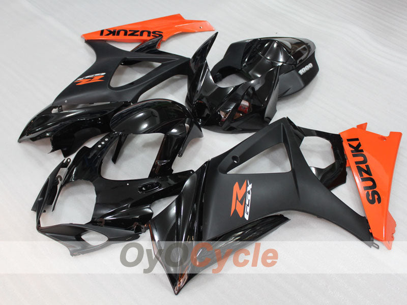 Kit de carenado de inyección para GSX R1000 07-08 - Naranja, Negro, Mate - Estilo de fábrica #OYO87905536 Imagen secundaria del producto