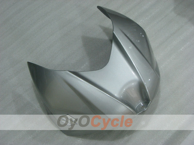 Kit de carenado por inyección para GSX R1000 07-08 - Negro, Plata - Estilo de fábrica #OYO87905537