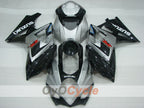 Kit de carenado por inyección para GSX R1000 07-08 - Negro, Plata - Estilo de fábrica #OYO87905537