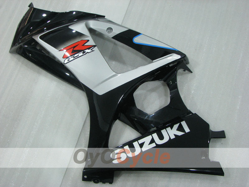 Kit de carenado por inyección para GSX R1000 07-08 - Negro, Plata - Estilo de fábrica #OYO87905537