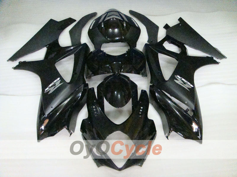Kit de carenado por inyección para GSX R1000 07-08 - Negro, Mate - Estilo de fábrica #OYO87905539