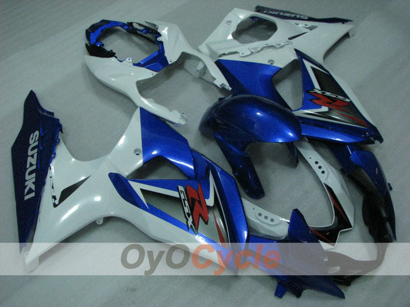 Kit de carenado por inyección para GSX R1000 09-16 - Azul, Blanco - Estilo de fábrica #OYO87905544 Imagen principal del producto