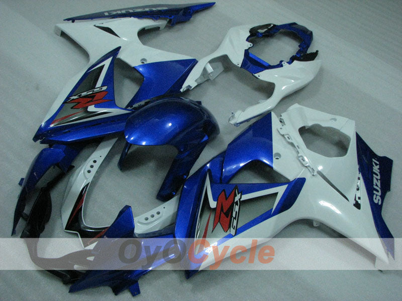 Kit de carenado por inyección para GSX R1000 09-16 - Azul, Blanco - Estilo de fábrica #OYO87905544 Imagen secundaria del producto
