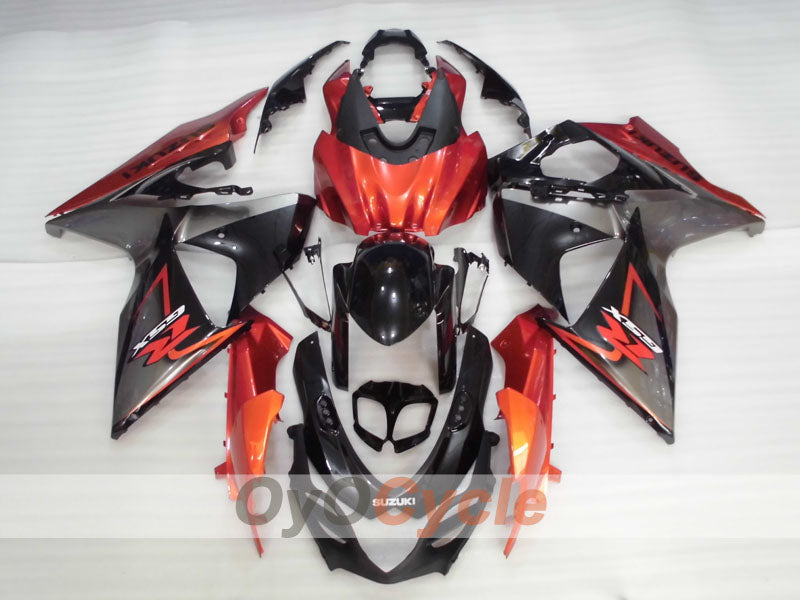 Kit de carenado por inyección para GSX R1000 09-16 - Naranja, Negro - Estilo de fábrica #OYO87905545 Imagen secundaria del producto