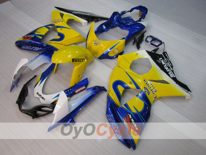 Kit de carenado por inyección para GSX R1000 09-16 - Amarillo, Azul - Corona #OYO87905546 Imagen secundaria del producto