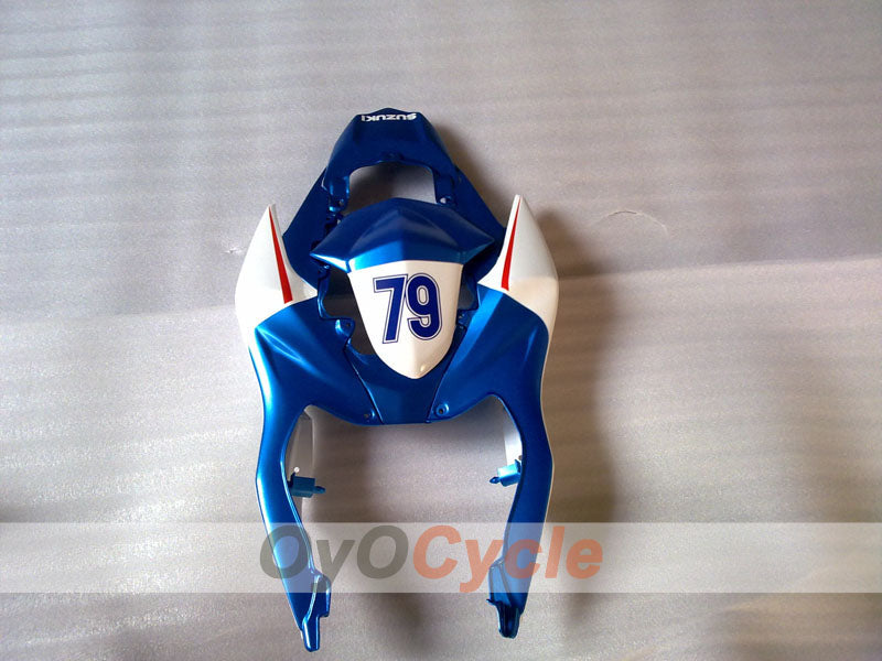 Kit de carenado por inyección para GSX R1000 09-16 - Azul, Blanco - PIRELLI #OYO87905547