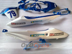 Kit de carenado por inyección para GSX R1000 09-16 - Azul, Blanco - PIRELLI #OYO87905547