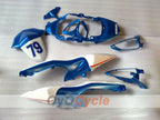 Kit de carenado por inyección para GSX R1000 09-16 - Azul, Blanco - PIRELLI #OYO87905547