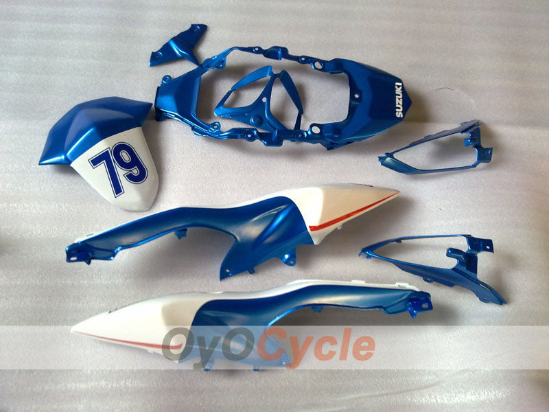 Kit de carenado por inyección para GSX R1000 09-16 - Azul, Blanco - PIRELLI #OYO87905547