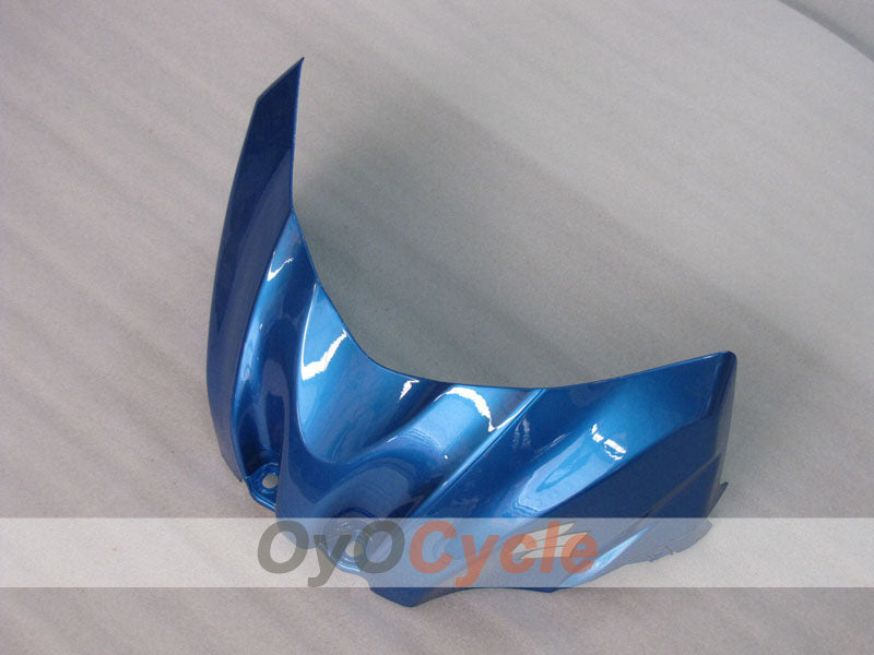 Kit de carenado por inyección para GSX R1000 09-16 - Azul, Blanco - DUNLOP, MOTUL #OYO87905548