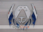 Kit de carenado por inyección para GSX R1000 09-16 - Azul, Blanco - DUNLOP, MOTUL #OYO87905548