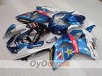 Kit de carenado inyectado para GSX R1000 09-16 - Azul, Blanco, Negro - Rockstar #OYO87905550