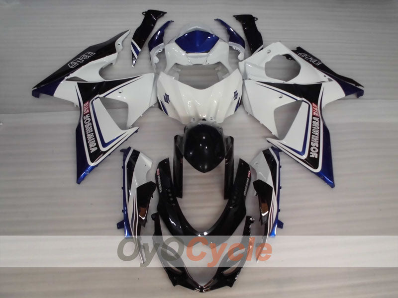 Kit de carenado por inyección para GSX R1000 09-16 - Blanco, Negro - YOSHIMURA #OYO87905551 Imagen secundaria del producto